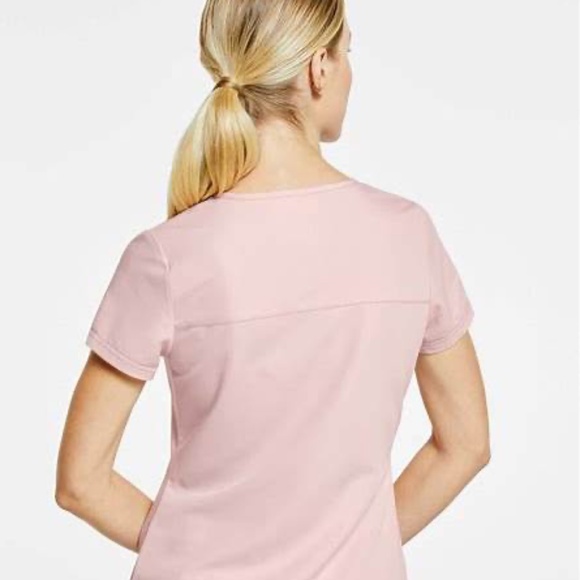 Jaanuu Rhena Essential 1-Pocket Scrub Top — Blushing Pink 🌸 Sz Small - Picture 2 of 6